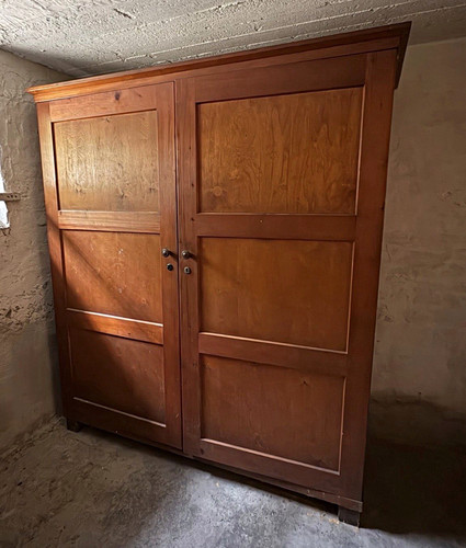 Kleiderschrank holz braun - holz,