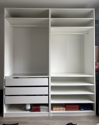 Ikea pax kleiderschrank weiß - ikea,
